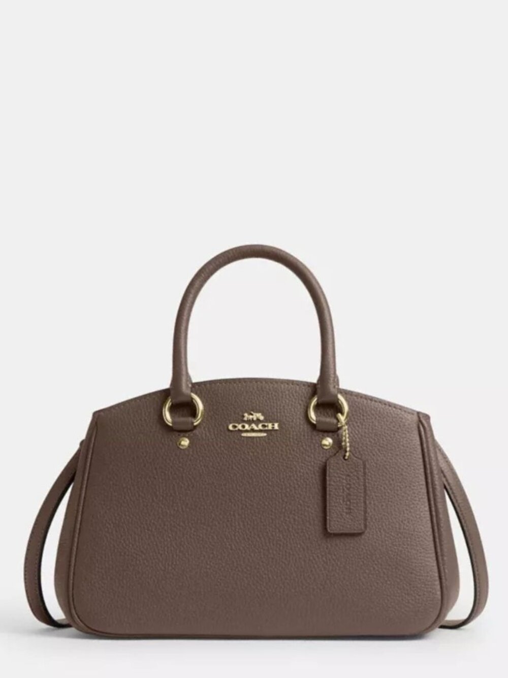 Coach Savannah Carryall (Small) in Stone - Like New